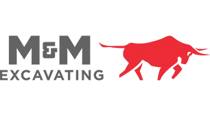 M & M Excavating Company LOGO